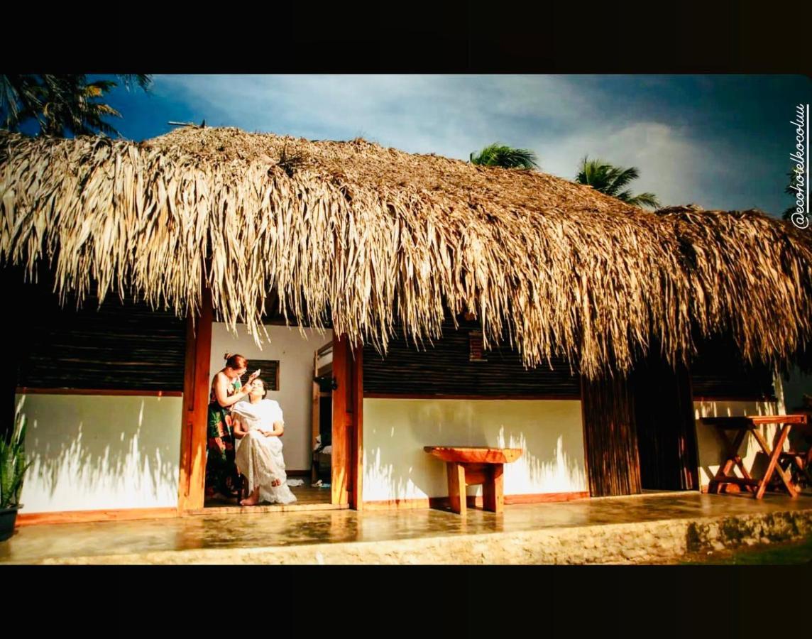 Ecohotel Kocoluu San Bernardo del Viento Exteriör bild