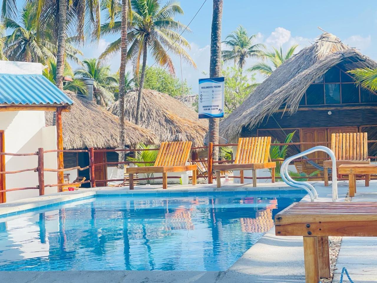 Ecohotel Kocoluu San Bernardo del Viento Exteriör bild